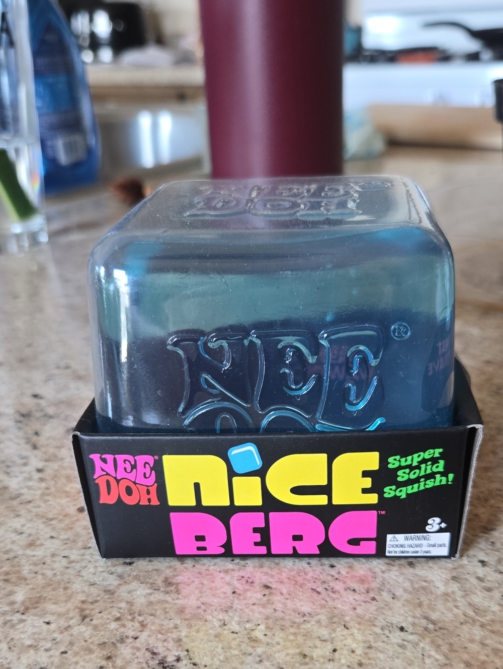 NiceBerg Solid Squish Toy - Blue